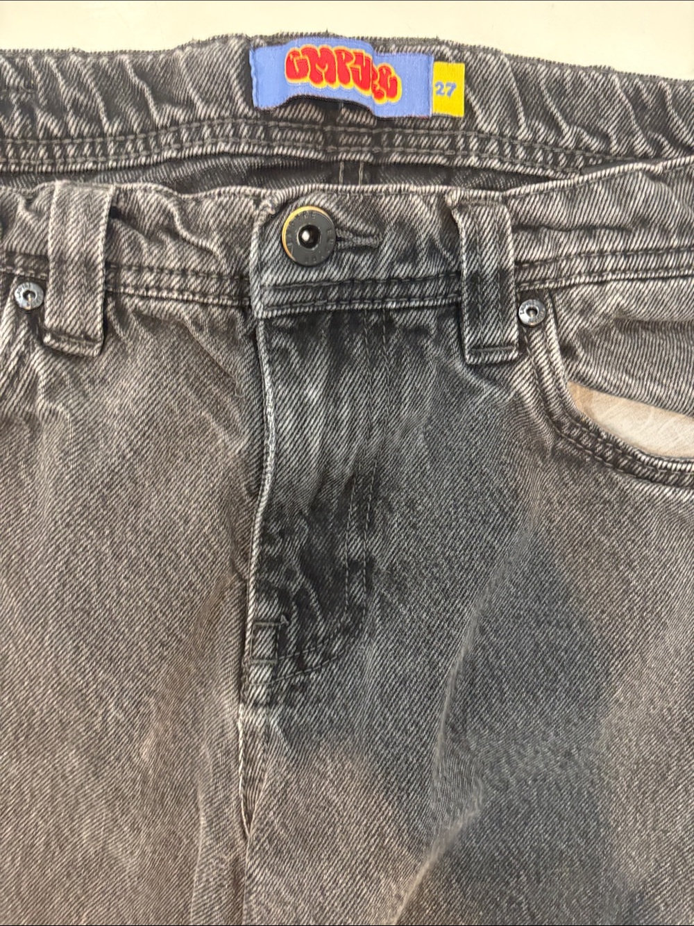 Empyre Men's Black Straight Jeans - Picture 5 of 7